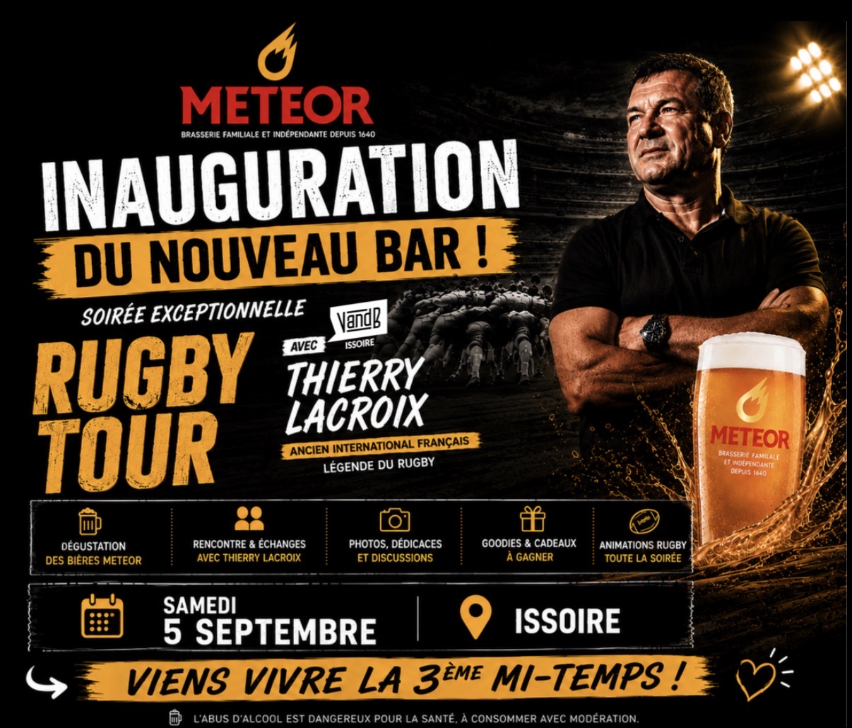 Inauguration du Bar – Rugby Tour