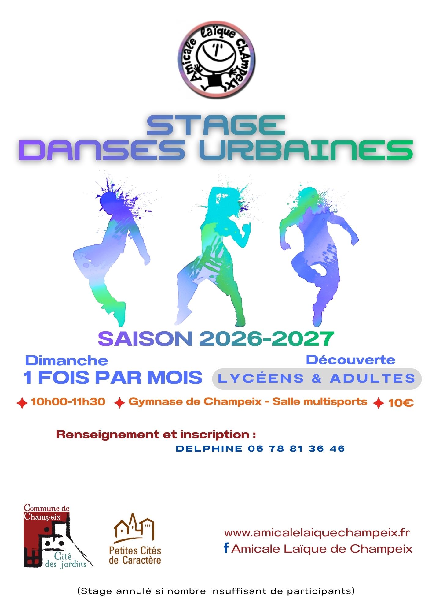 Stage de danses urbaines