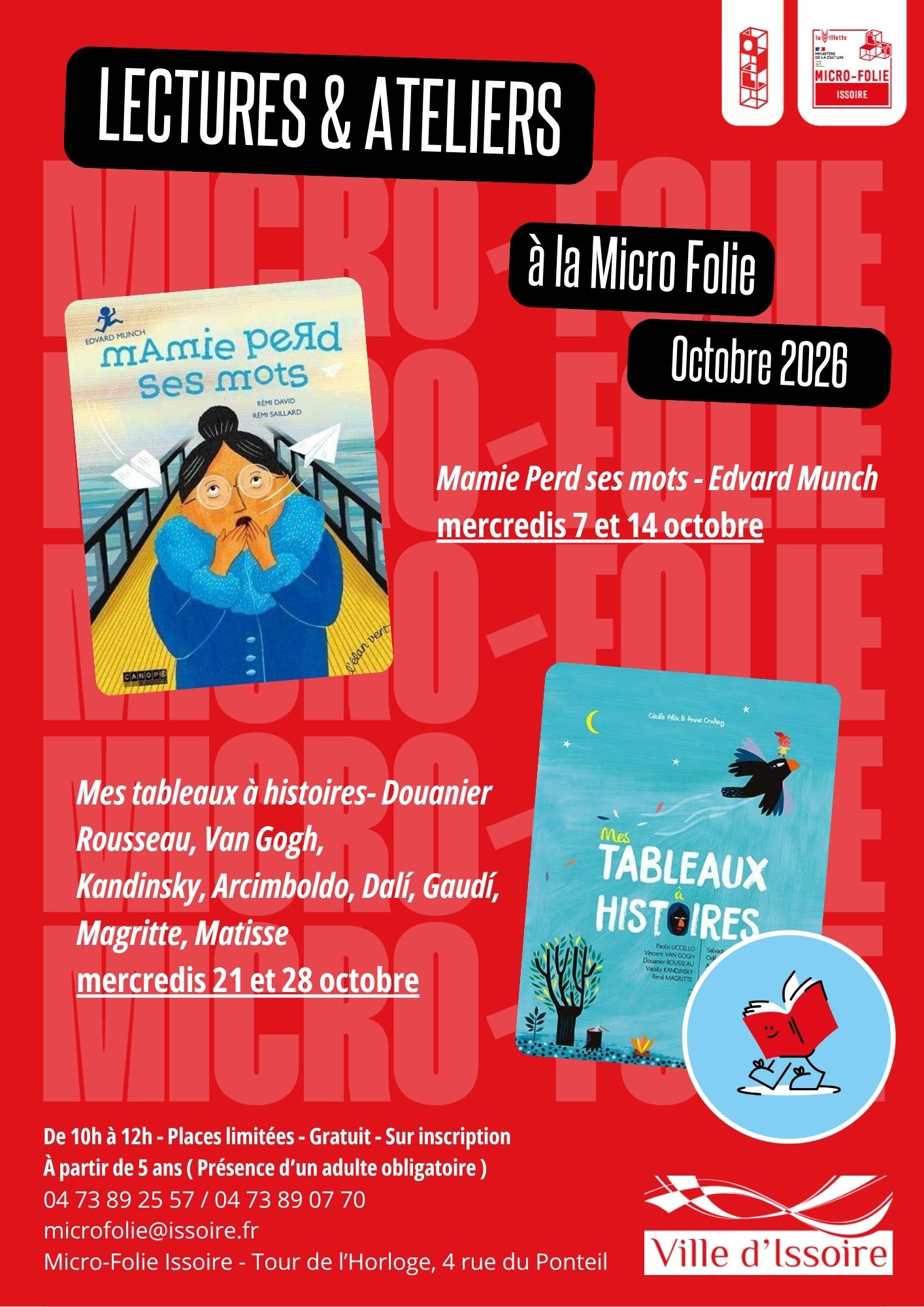Lectures et ateliers