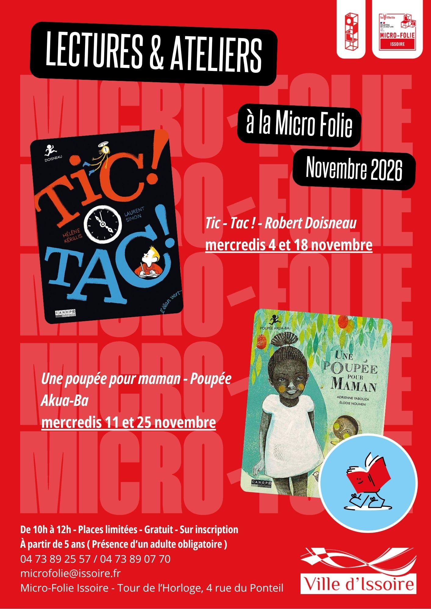 Lectures et ateliers