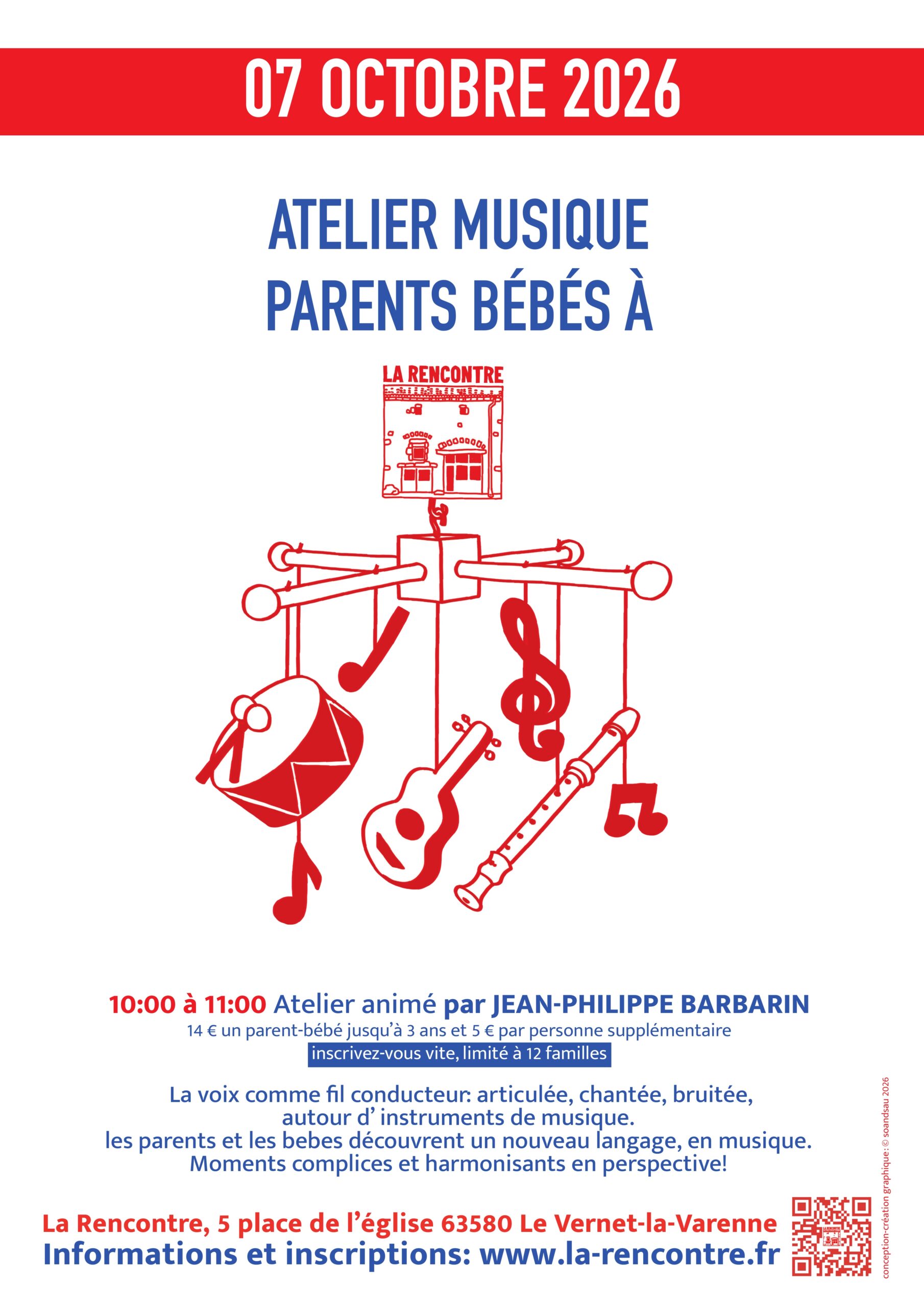 Atelier musique parent-bébé