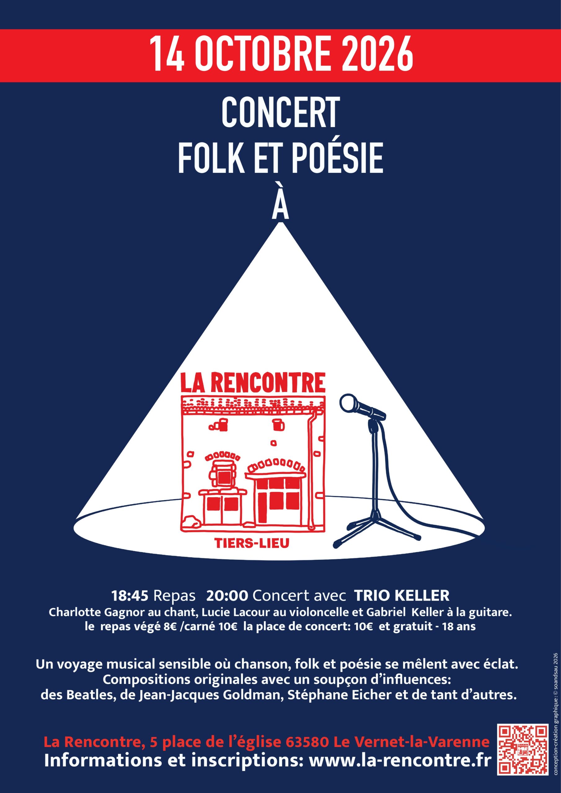 Concert Trio Keller Folk Poésie