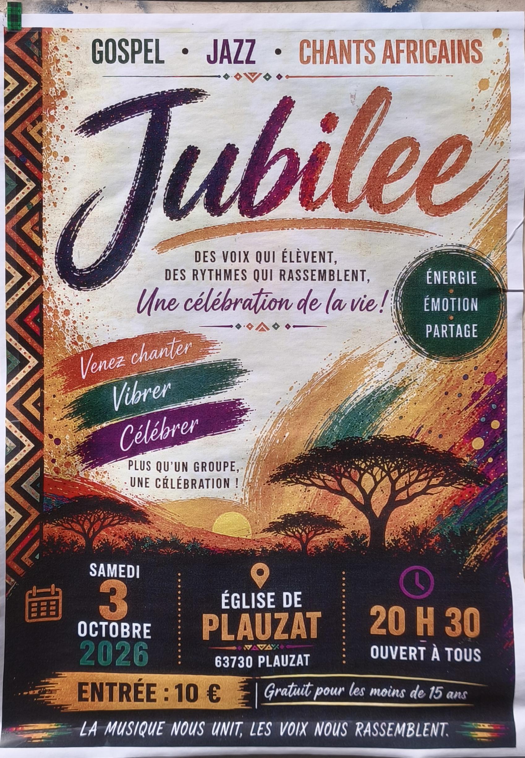 Jubilee en concert