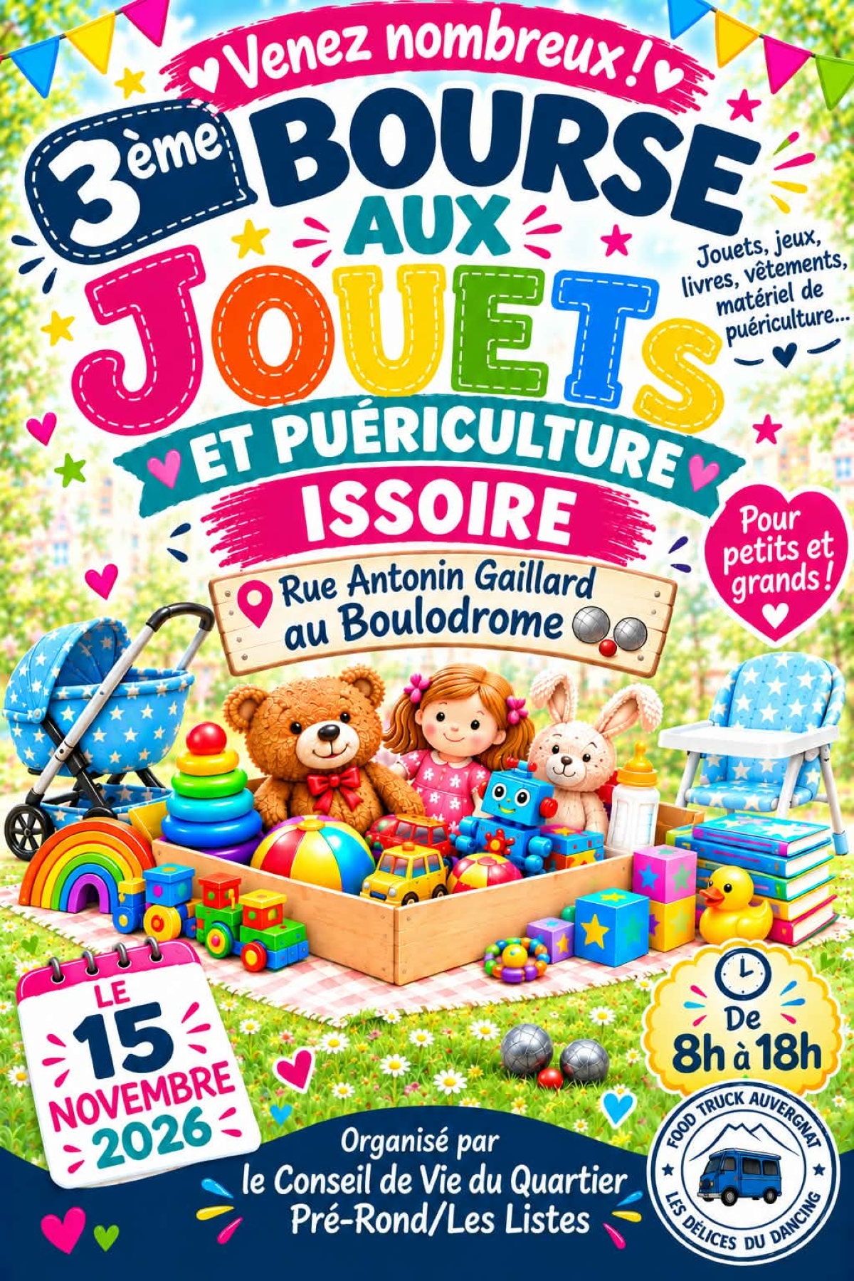 3éme bourse aux jouets et puériculture